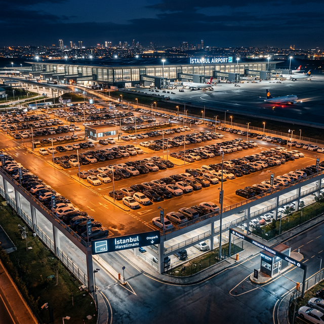 Fly 7/24 Car Parking facility near Istanbul Airport